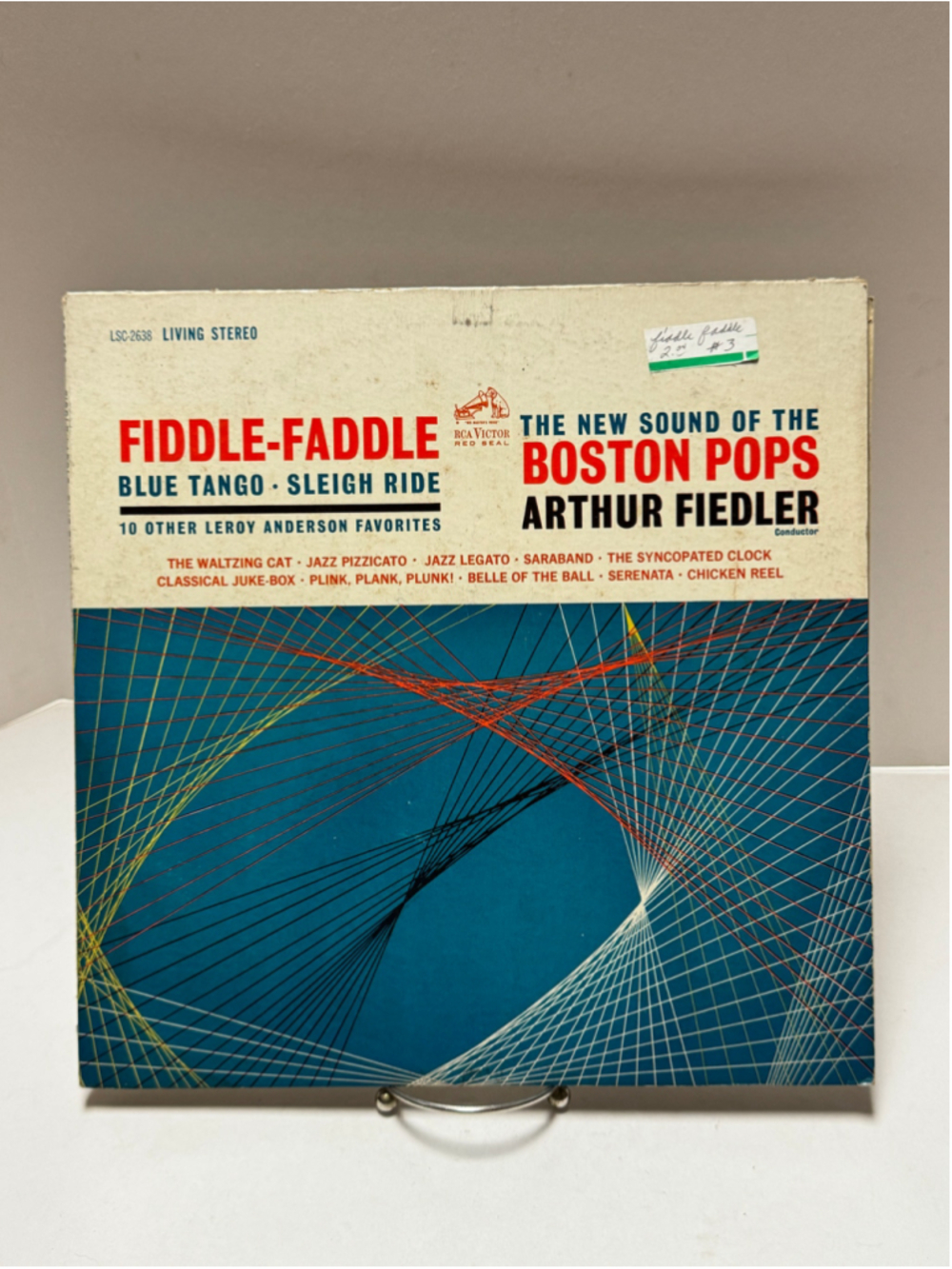 1962 RCA Arthur Fiedler Fiddle-Faddle And Other Leroy Anderson Favorites Record